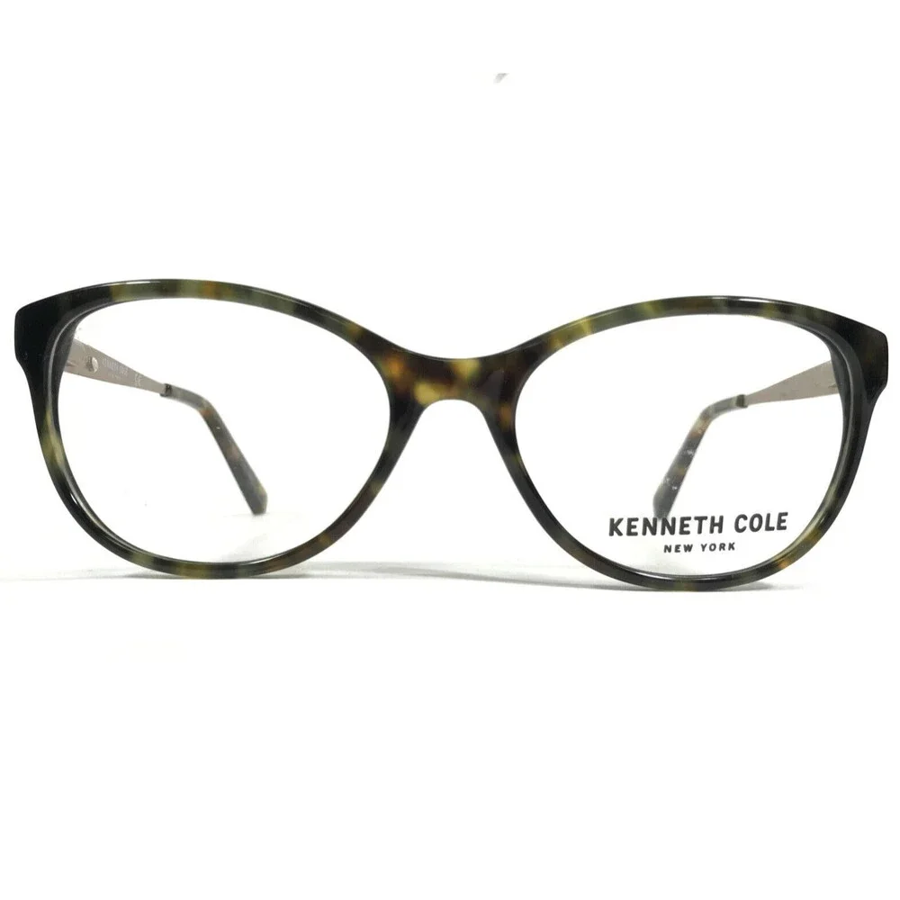 Kenneth Cole Eyeglasses Frames KC0265 052 Brown Tortoise Gold Round 54-17-135